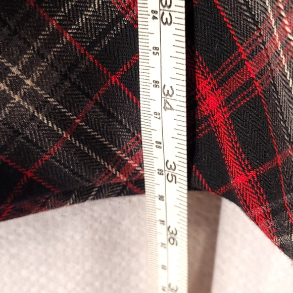 Full Length Plaid Skirt - Picture 3 of 10